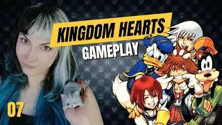 Primeira Vez Jogando! | Kingdom Hearts 1.5 HD Remix - Dia 07