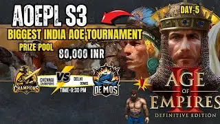AOEPL Season 3 Kolkatta Kipchaks Vs Bangalore Berserkers - League Game Round 3