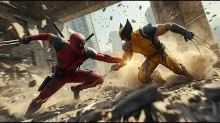 AI Animated: DEADPOOL vs WOLVERINE (The Final Battle)