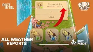 How To Obtain All Forecast Weather Reports / Drafting Workbench (Knitting Pupil Quest) | Bandle Tale