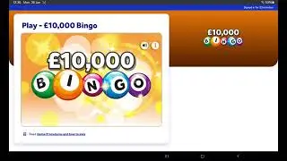 Online scratchcards from the national lottery. Number 57