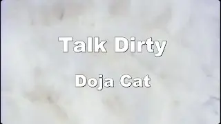 Karaoke♬ Talk Dirty - Doja Cat 【No Guide Melody】 Instrumental