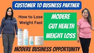How to lose weight without exercise. Modere gut health weight loss program. Modere Business option