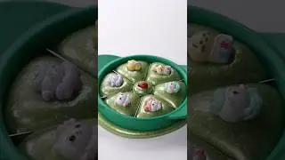 Very Satisfying and Relaxing, slime ASMR, slime pressing and slime mixing and slime bubbles popping