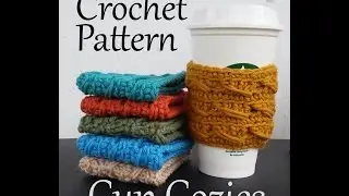 Vol 22 - Crochet Patterns - Cup Cozies