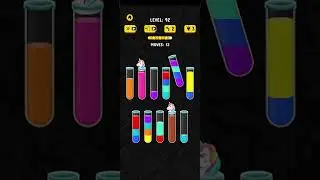 Color Water Sort 3D 92