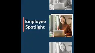 Video template - Employee Spotlight