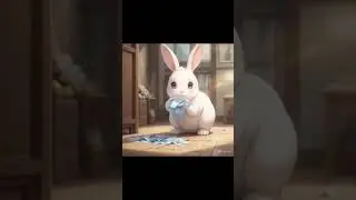 #AnimeInspiredRabbit #HardworkingBunny #AnimatedRabbit #AnimeAesthetic #MotivatedBunny #Rabbit