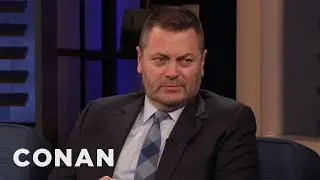 Nick Offerman: Woodworking Is Full Of Innuendo | CONAN on TBS