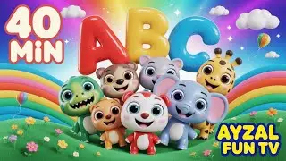 What’s in the Box? 🎁 ABC Phonics Song for Kids | ABCD | Learn Alphabet A–Z | Ayzal Fun Tv