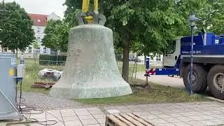 Abnahme der Glocken der Sankt-Petri-Kirche zu Staßfurt