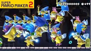 SUPER MARIO MAKER 2 - KOOPALINGS BOSS RUSH & AUTO LEVEL STAGES [Nintendo Switch]