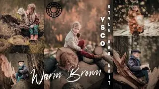 Warm Brown Filter VSCO tutorial photo edit | VSCO editing