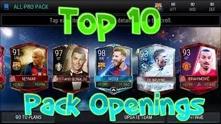 FIFA  MOBILE - TOP 10 BEST PACKS SO FAR!! - INSANE PACKS !!!