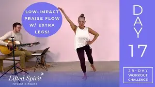 Faith and Fitness Combine!  30-MIN / At-home / Low-impact / No Equipment / Intermediate Level