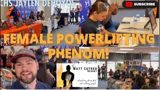 Powerlifting Phenom (Jaylen DeHoyos) College Signing Day! #sanangelo #collegeathletes #powerlifting