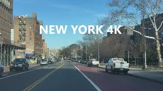 4K New York - Driving tour of Bronx ( Webster Avenue )