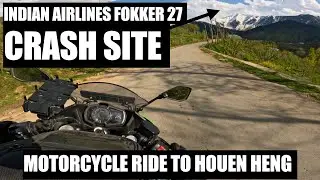 Motorcycle Ride to Houen Heng | Indian Airlines Fokker 27 Crash Site | Badi Bahek Ep. 4