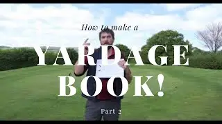 How to Make a Yardage Book Like a Pro| PT 2 | Using Free Software | Play Your Home Course Like A Pro