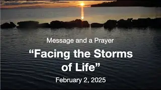 Message & Prayer. Feb 2, 2025. Avon Federated Church. (Avon IL)