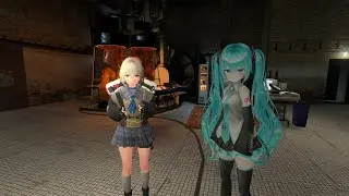 Half Life 2 but Everyone is an Anime Character