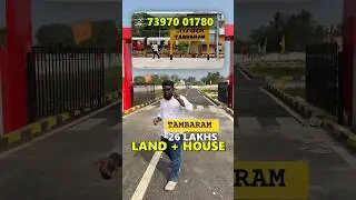 தாம்பரம் அருகில் இடத்துடன் தனி வீடு 26 லட்சம் மட்டுமே