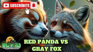 red panda vs gray fox