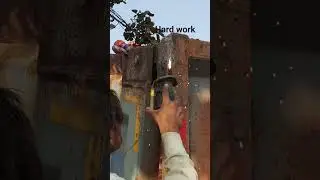 hard work viral video work welding plate welding YouTube channel#