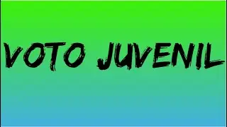 voto juvenil a las elecciones
