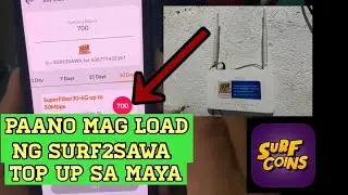 Paano mag load sa Surf2Sawa | Paano mag Top up sa Maya | SurfCoins na Application