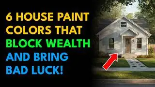 6 House Paint Colors That Block Wealth And Bring Bad Luck &ndash; Stop Painting Your House Randomly!