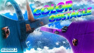 COLOR OBSTACLE WALLRIDE (Schwierigkeit zu leicht)🤪😂 | GTA Wallride