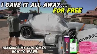 How To Wash Your Car In Direct Sun ☀️ | Efficient Car Washing