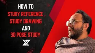 How To Study Reference, Study Drawing And Study 3D Pose