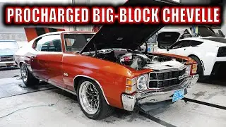 Заряженный Big Block Chevelle отправляется на динамометр!