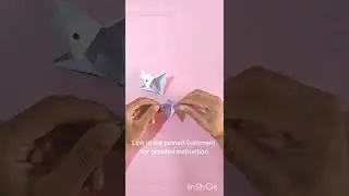 How to Make a paper Crow || talking  Crow # Origami making a paper group