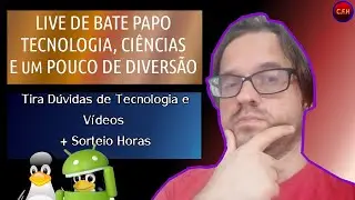 Live Técnica.  Tirem suas duvidas ou então, vamos ter um bom bate papo!