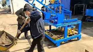 QMY4-45 Moving Brick Making Machine  Mobile Block Machine Customizable Brick Type.stable Machine.