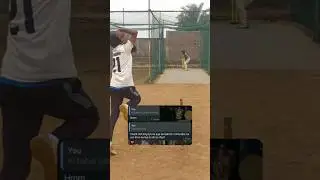Improved another legspin bowler #cricket #bodypositive #cricketreels #legspin #spin #bowling #googly