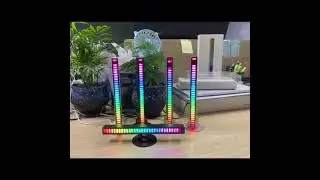 New RGB sound control music rhythm pickup light car colorful atmosphere light atmosphere light