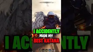 THIS IS HOW I ACCIDENTALLY MADE MY BEST KATANA IN THE FORGE!! #THEFORGE