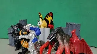 Stop motion review bootleg Godzilla figures|tagarelando com DJ 