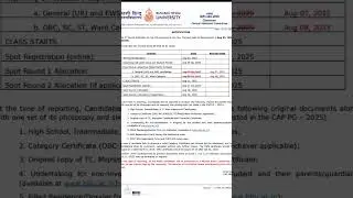 Bhu pg documents verification date 2025