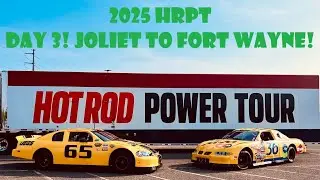 2025 Hot Rod Power Tour Day 3! Street Driven NASCARs ON TOUR!