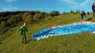 Bennevise to Ferdrupt (Massif des Vosges) Paragliding the 11th of October 2019
