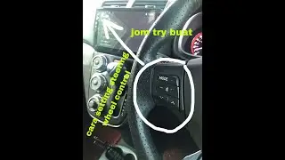 cara setting steering wheel control // android car player
