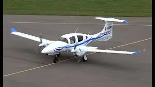 Brand New Diamond DA62 F-HRMN / Start Up and Take Off