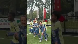 Ajax U13 are crowned national champions after beating AZ in the final! 🔥
