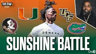 Florida, FSU, & UCF Football looking to Battle for Miami WR Commit Waden Charles