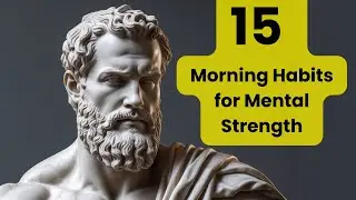 How Stoics Start Their Day 15 Morning Habits for Mental Strength||#thestoicpath #stoicism#viralvideo